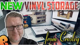 New for 2022 Vinyl Storage from Crosley! #vinyl #vinyl #storage #youtube