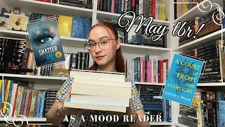 May TBR 2024 | ACOTAR + Shatter me!