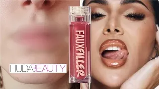 HUDA beauty FAUX FILLER lip GLOSS ✨*SHINY*✨