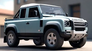 2025 Land Rover Defender pickup Unveiled - FIRST LOOK!  #LandRover, #Defender, #pickup, #4x4