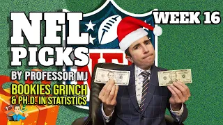 🔥TOP 3 NFL PICKS WEEK 16🎄(A 7-4 RECORD PAST MONTH!!!)