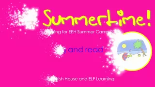 KARAOKE Summer Song - It's Summertime - ELF Learning