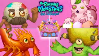 Candy Island - All Monsters Sounds & Animations | My Singing Monsters: The Lost Landscapes