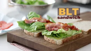 scrumptious BLT sandwich, nothing special #BLT #비엘티샌드위치 #BLTサンドイッチ