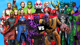 THE AVENGERS MARVEL COMICS vs TEAM SUPERVILLAINS