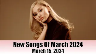 洋楽 新曲 2024年3月15日 最新 洋楽 2024.03.15