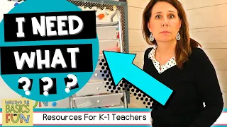 What Do You Need To Set-up Stations in Kindergarten and First-Grade?