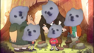 Gabe the Dog sings the Gravity Falls Theme Song