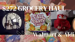 $172 Walmart Grocery Haul • $100 Aldi Haul • Weekly Grocery Haul