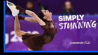 "The Focus!" | Evgenia Medvedeva's Beautiful Free Skate Performance From 2018 Olympics | Eurosport