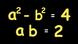 Indian | A Nice Olympiads Exponential Problem  | How to Solve for a+b ?