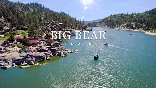Top 5 Places To Visit In Big Bear California - 4K Travel Guide