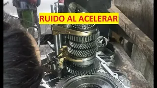 PROBLEMA Caja RENAULT, RUIDO al ACELERAR. ¿Qué será?¿piñones, engranajes, rodamientos, diferencial?