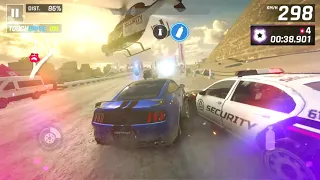 Asphalt 9  Legends. Cops knockdown 8 times.