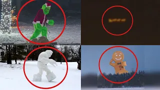 5 CHRISTMAS CHARACTERS CAUGHT ON CAMERA & SPOTTED IN REAL LIFE 2