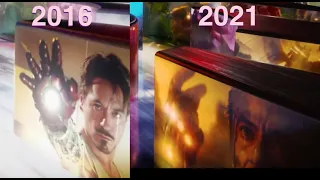 Marvel Studios intro | 2016-2021 side-by-side comparison