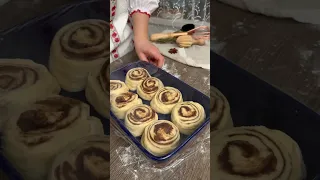 Sourdough Cinnamon Buns.  The recipe in the description and the 1st comment! #sourdough