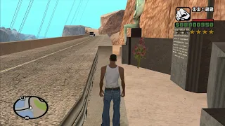 How to get the Flowers at The Sherman Dam at the beginning of the game - GTA San Andreas