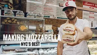 Making Mozzarella and NYC's Top Italian Sandwich at Russo's! | Brunch Boys