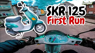 Erste Fahrt mit der SKR 125 - Speed  - Beschleunigung - Autobahn - Ich habe es so vermisst!!