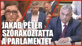 Olga lett a konyhafőnök, Jakab a miniszterelnök zsebében turkált, Orbán Viktor válaszolt. 2022.06.27