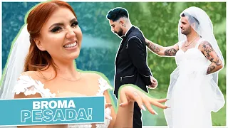 BROMA A MI NOVIO EN LA BODA | VESTÍ A SU MEJOR AMIGO DE NOVIA