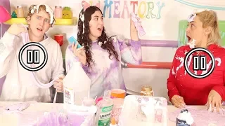 THE PAUSE CHALLENGE! MAKING SLIME  Slimeatory #545