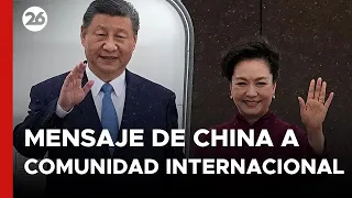 El último mensaje de China a la Comunidad Internacional por los conflictos bélicos