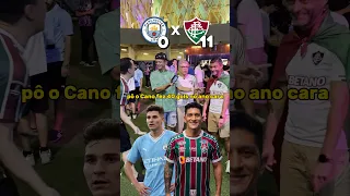 FLUMINENSE x MANCHESTER CITY!! Mano a mano quem ganha?? #futebol