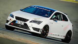 Nordschleife DSK Seat Leon Cupra 09.10.2023 durch den Verkehr knapp an der sub8 vorbei🙉🤪