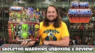 Skeleton Warriors Masters of the Universe Origins Unboxing & Review!