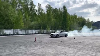 BMW M2 Competition exhaust. Drift. Part 1