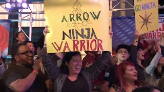 Stephen Amell on Ninja Warrior