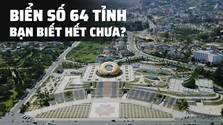 Biển Số Xe Các Tỉnh | Còn số xe anh em là bao nhiêu?