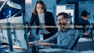 Concorso 177 Vice Ispettori Cybersecurity Polizia di Stato – 2024