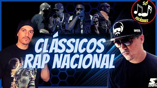 🎧 CLÁSSICOS RAP NACIONAL 🎧🎼 SÓ RAP NACIONAL DAS ANTIGAS #01 (CLÁSSICAS)