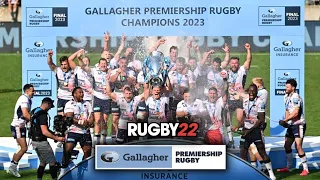 SARACENS VS SALE SHARKS | PREMIERSHIP FINAL | Match Highlights On Rugby 22