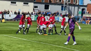 Gainsborough Trinity 1-1 Manchester United | Shea Lacey Strikes Again. U18s Pre Season Friendly Vlog