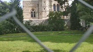 President James Garfield Tomb and being denied entry!!