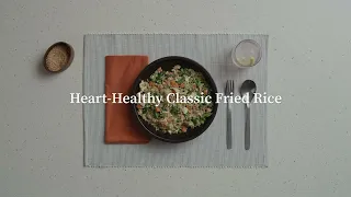 Heart-Healthy Classic Fried Rice - Quick and Easy Dinner Idea
