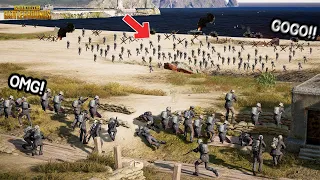 Wow!! D-Day!! !PUBG version WW2! Normandy Invasion! part7