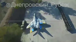 Ланцет сбил истребитель МиГ 29 ВВС Украины