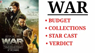 War Movie Budget Box Office Collection Full Details | Hrithik Roshan | Tiger Shroff | Vaani Kapoor