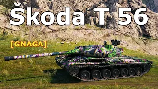 World of Tanks Škoda T 56 - 3 Kills 7,8K Damage