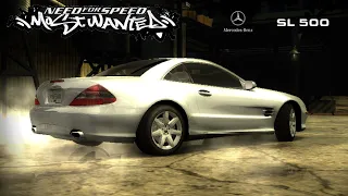 Need For Speed: Most Wanted - Mercedes-Benz SL 500 Tuning & Gameplay