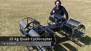 Quad Cyclocopter Demo