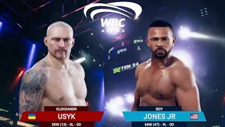 Undisputed Boxing - Oleksandr Usyk vs. Roy Jones Jr. (Light Heavyweight) (Fight Simulation)