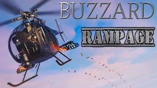 GTA 5 - Buzzard kills compilation