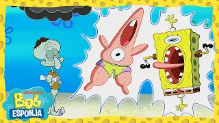 Bob Esponja y Patricio están en peligro | Bob Esponja en Español