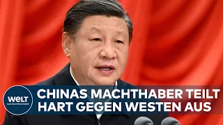 CHINA: Xi Jinpings Wutrede - Peking wird "Sanktionen, Unterdrückung und Drohungen" nicht akzeptieren